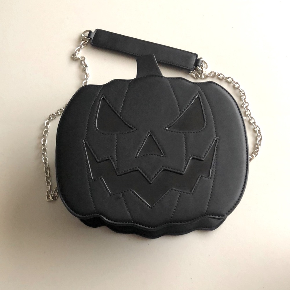 Gothic Pumpkin halloween crossbody purse
